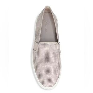 Vince Blair Perforated Leather Slip-On Sneakers size 6.5